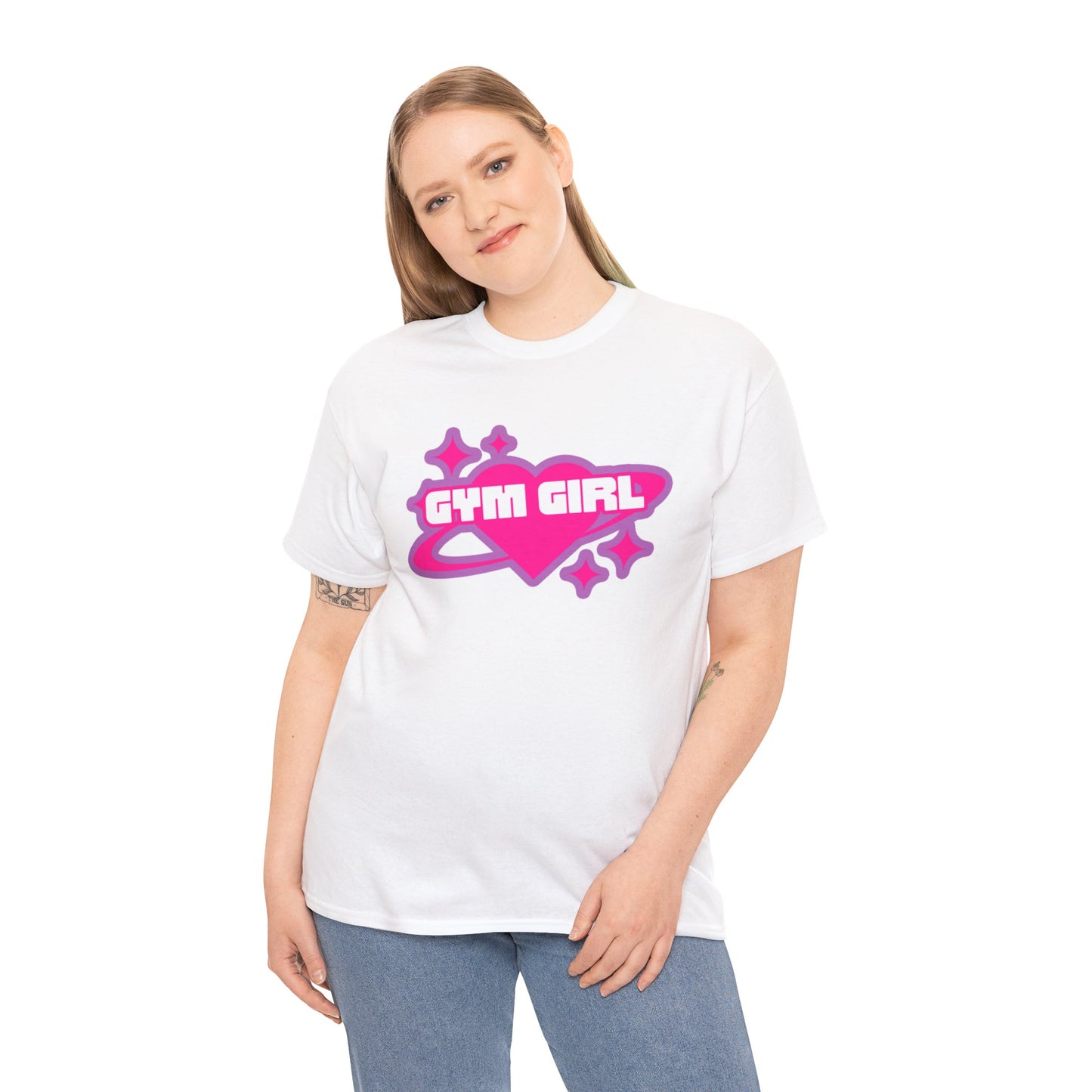 Unisex Gym Girl Heavy Cotton Tee