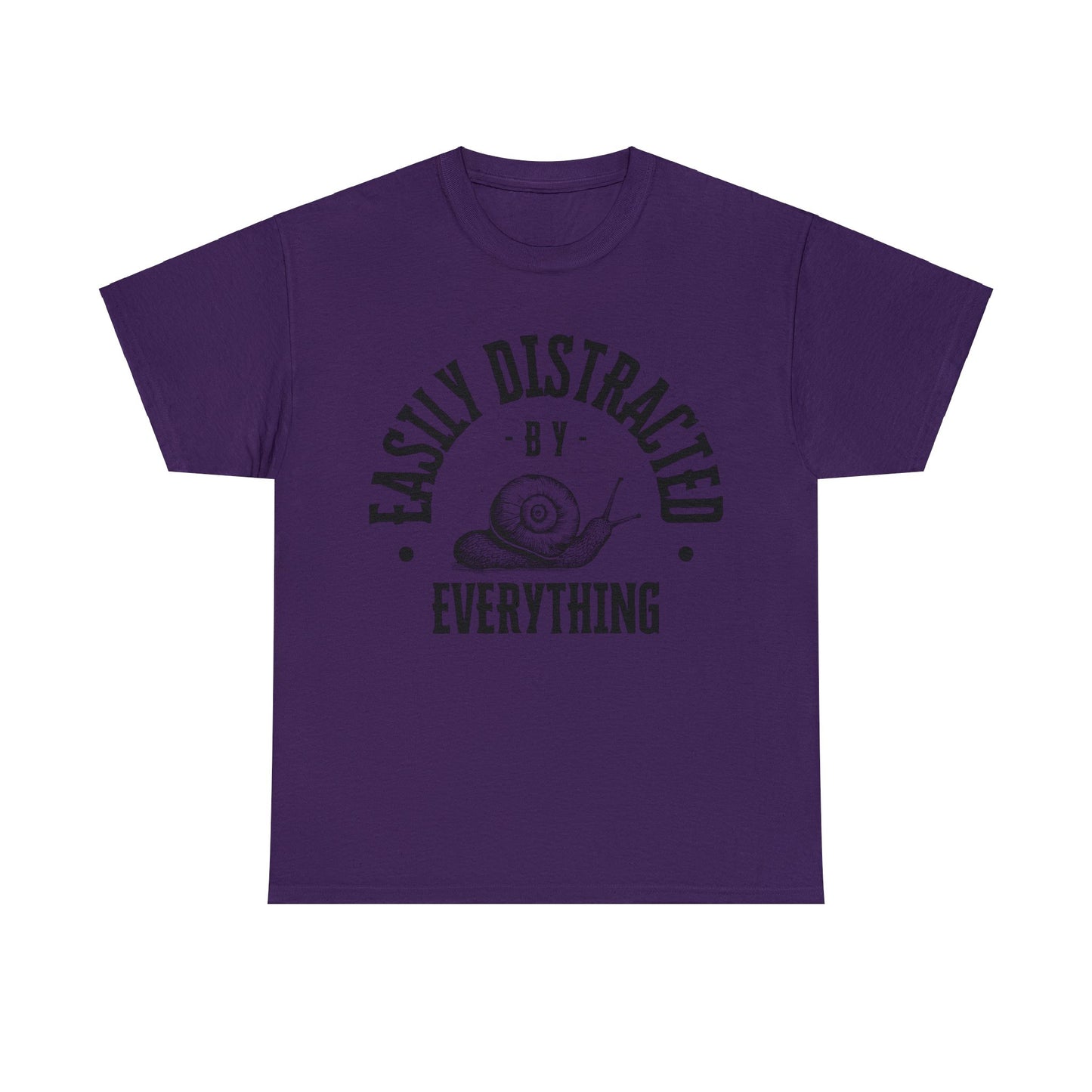 Unisex Easily Distracted Heavy Cotton Tee
