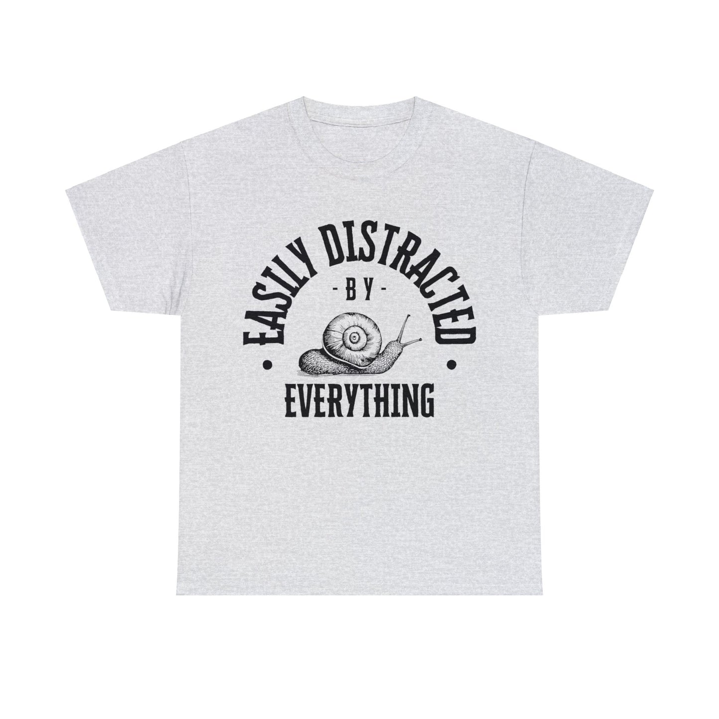 Unisex Easily Distracted Heavy Cotton Tee