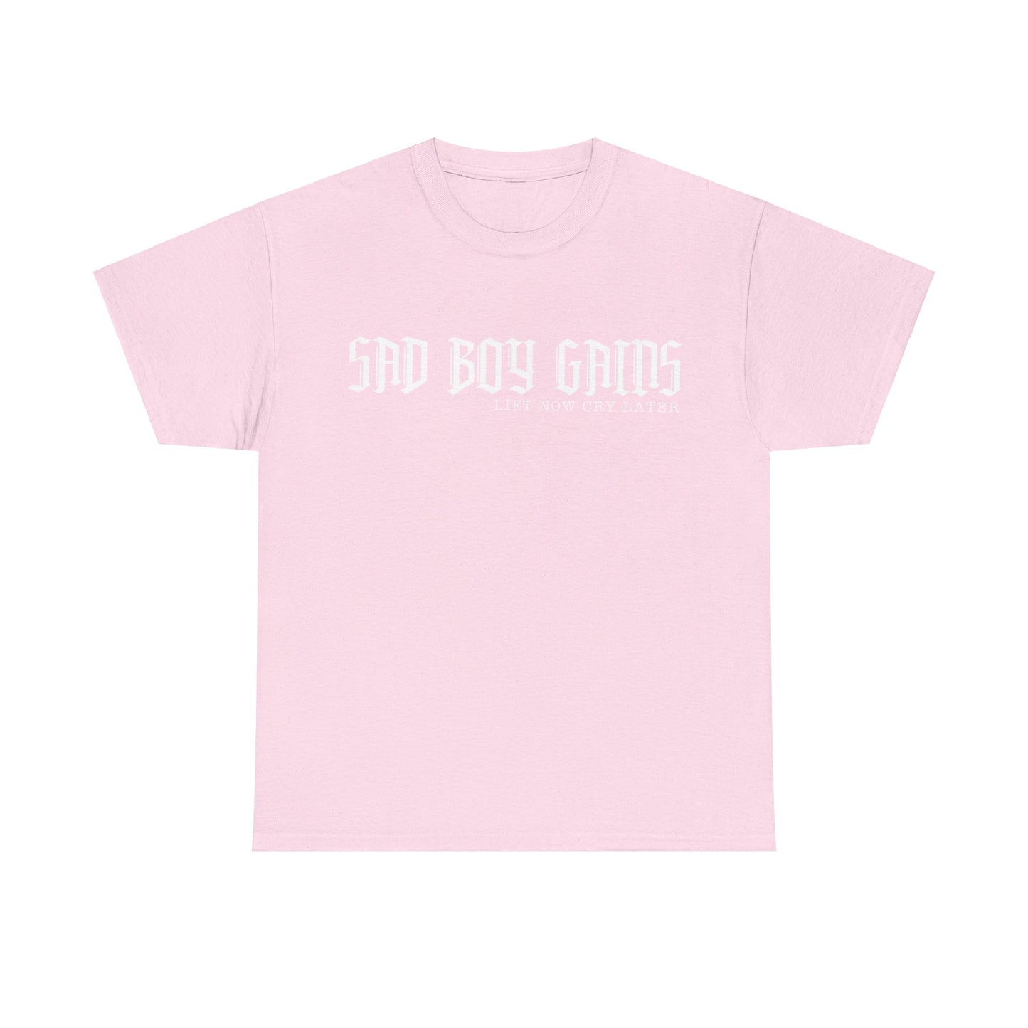 Sad boy gains Unisex Heavy Cotton Tee