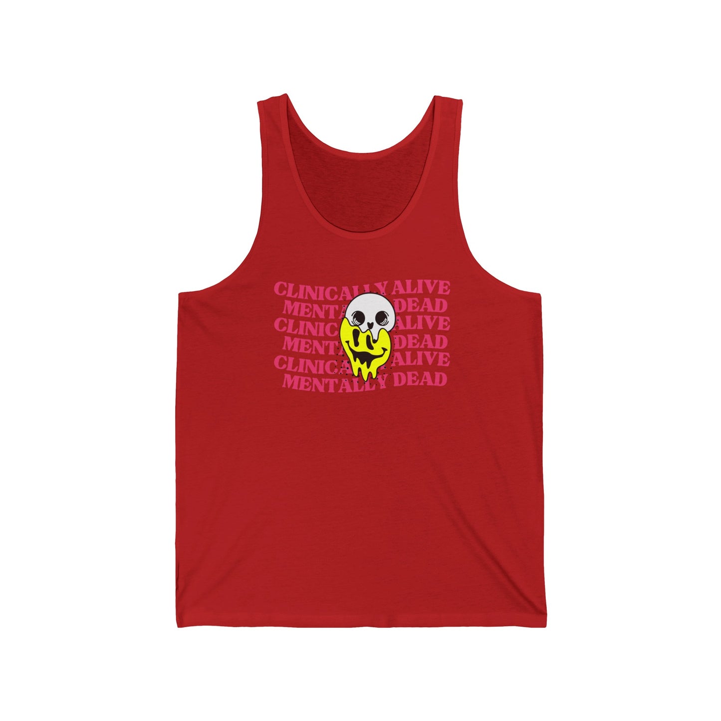 Clinically alive Unisex Jersey Tank