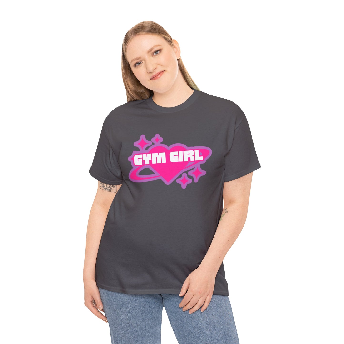 Unisex Gym Girl Heavy Cotton Tee