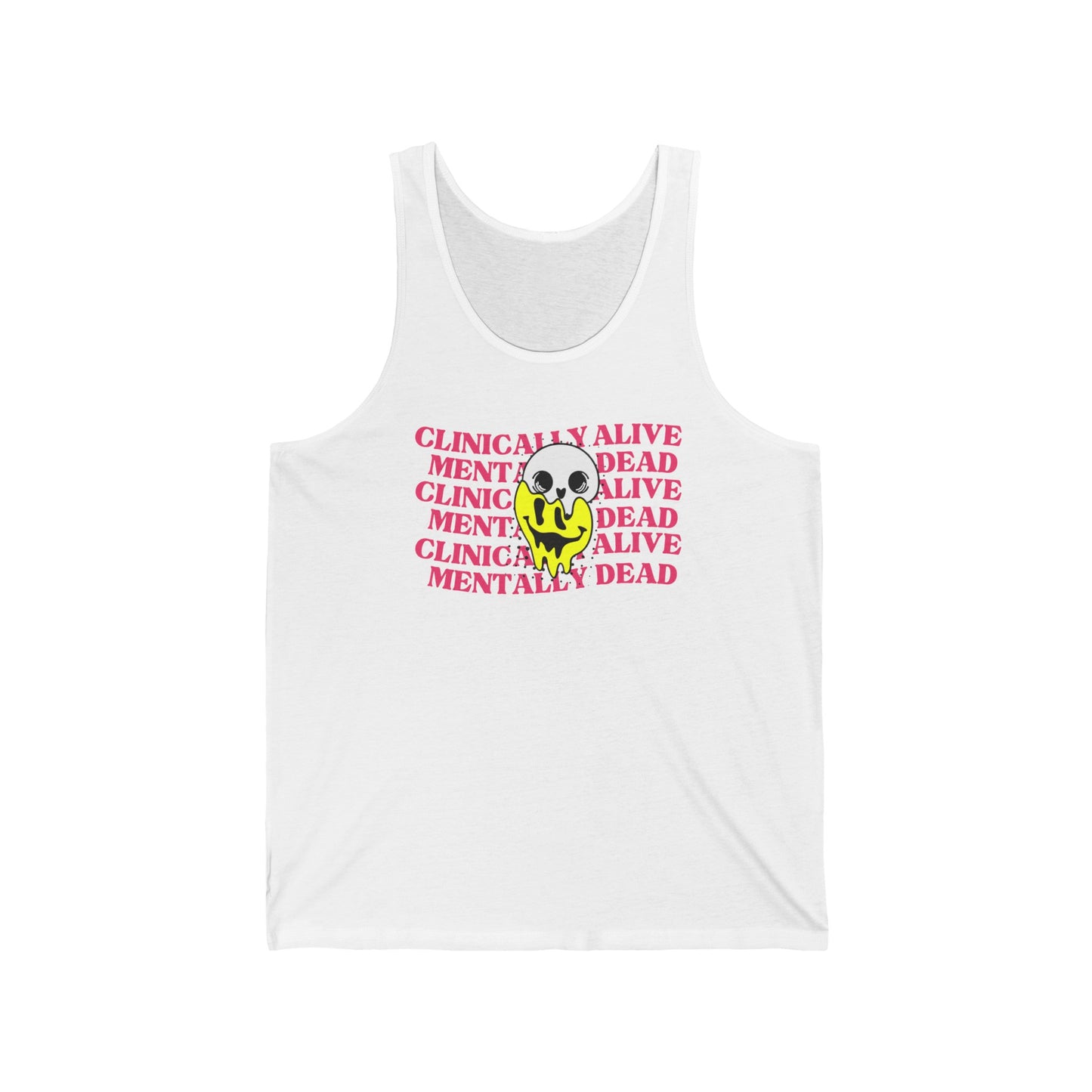 Clinically alive Unisex Jersey Tank