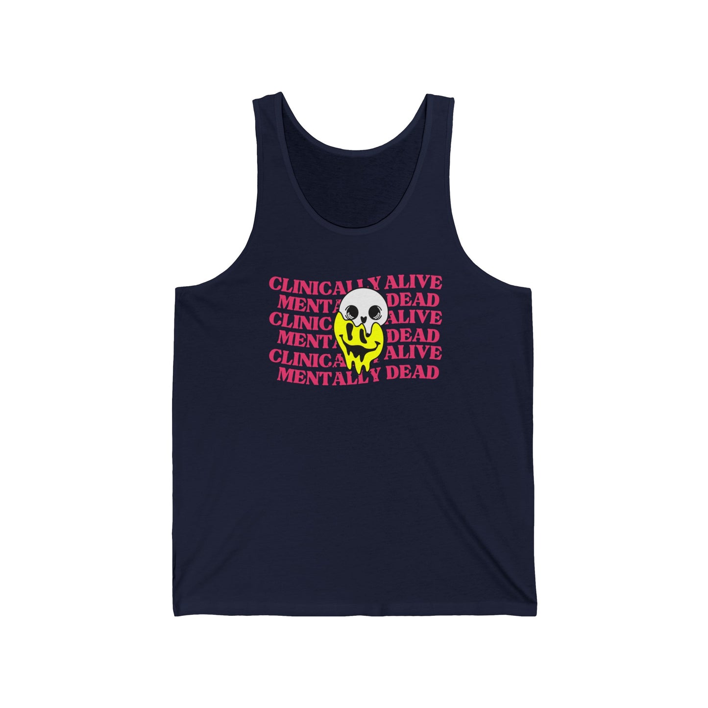 Clinically alive Unisex Jersey Tank