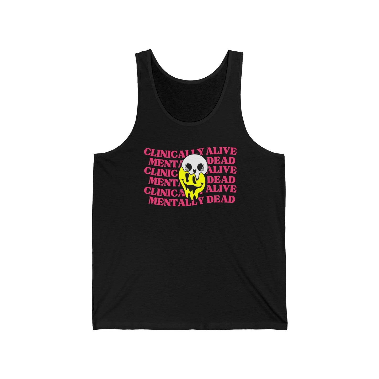 Clinically alive Unisex Jersey Tank