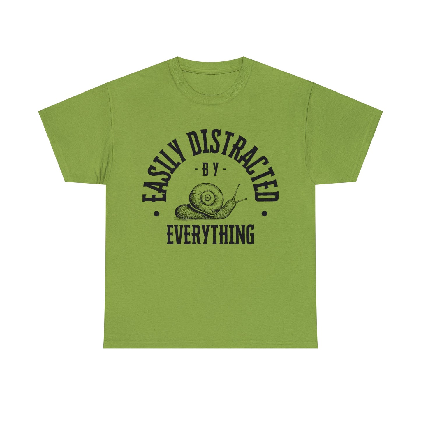 Unisex Easily Distracted Heavy Cotton Tee